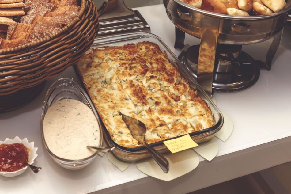 Mushroom and béchamel lasagna: a fall classic